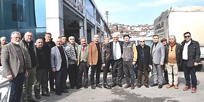 BAŞKAN POSBIYIK, KIŞLA SANAYİ ESNAFIYLA BULUŞTU