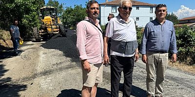 Başkan Posbıyık Sahaya İndi Bu yıl planlamamız doğrultusunda 45 bin ton asfalt dökeceğiz