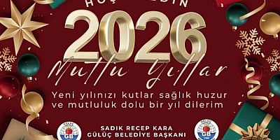 BAŞKAN SADIK RECEP KARA'DAN YENİ YIL MESAJI