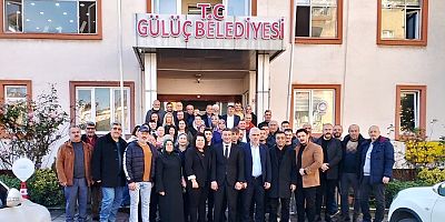 BAŞKAN  SEMİZ'E Ak PARTİ AİLESİNDEN SEVGİ SELİ.