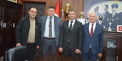 Başkan Semiz'e yurt dışından ziyaretçi