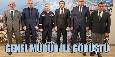 BAŞKAN SEMİZ GENEL MÜDÜR PEKER'İLE GÖRÜŞTÜ