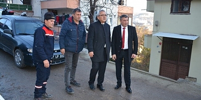 BAŞKAN TARIK SEMİZ SAHADA İNCELEMELERDE BULUNDU,TALİMATLAR VERDİ...