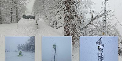 Başkent EDAŞ zorlu kış şartlarında 7/24 sahada mücadele ediyor