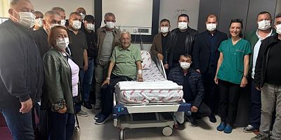 BELEDİYE MECLİS ÜYELERİ, BAŞKAN POSBIYIK'I ZİYARET ETTİ