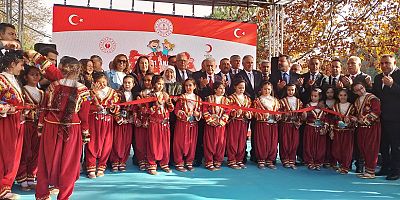 BİNALİ YILDIRIM, KDZ.EREĞLİ'DE ANAOKULU AÇTI