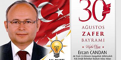 CANDAN'DAN 30 AĞUSTOS MESAJI