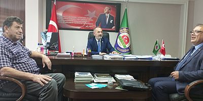 CHP ADAY ADAYI DİKMEN'DEN BAŞKAN YALMAN'A ZİYARET