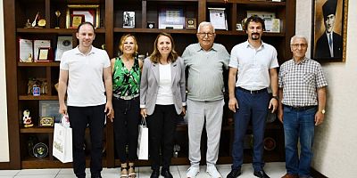 CHP'NİN  VEKİLLERİNDEN BAŞKAN POSBIYIK'A ZİYARET