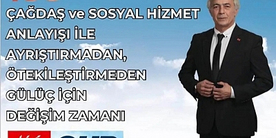 CHP GÜLÜÇ BAŞKAN ADAYI GÖKTEKİN