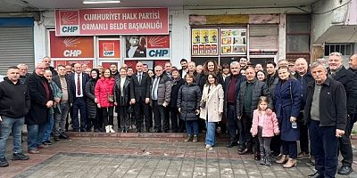CHP ORMANLI BELDE BAŞKANLIĞI AÇILIŞI GERÇEKLEŞTİ