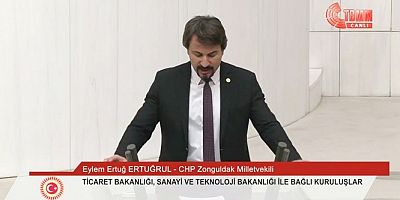 CHP ZONGULDAK MİLLETVEKİLİ EYLEM ERTUĞRUL TİCARET BAKANLIĞI'NA YAPILAN ATAMAYI SORDU!