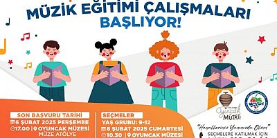 ÇOCUK KOROSU VE MÜZİK EĞİTİMİ ÇALIŞMALARI BAŞLIYOR