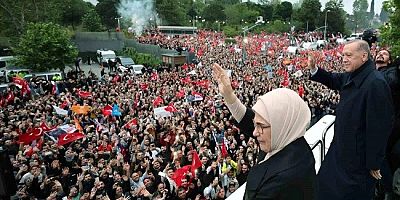 CUMHUR BAŞKANI ERDOĞAN TÜRKİYE KAZANDI DEDİ