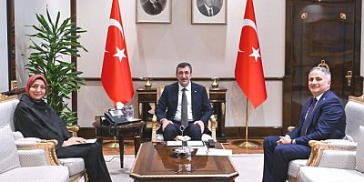 Cumhurbaşkanı Yardımcısı Cevdet Yılmaz’a ziyaret