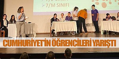 CUMHURİYET’İN ÇOCUKLARI YARIŞTI