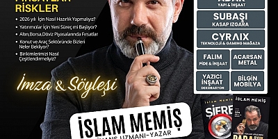 DAVETLİSİNİZ GİRİŞLER ÜCRETSİZDİR