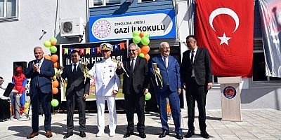 DEVLET İLK DERS ZİLİNİ GAZİ'DE ÇALDI