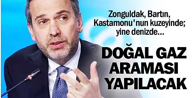 DOĞAL GAZ ARAMASI YAPILACAK