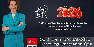 OP.DR.BALBALOĞLUNDAN YENİ YIL KUTLAMASI