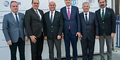 DTO  BAŞKAN I OĞUZ ÜNLÜER BODRUM'DA FUARA KATILDI