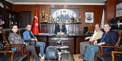 EGD BAŞKAN KARA'YA HAYIRLI OLSUN ZİYARETİNDE BULUNDU