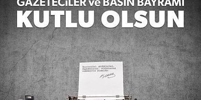 EGD ve ERMED'den 24 Temmuz Basın Bayramı mesajı