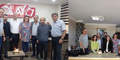 EGD YÖNETİMİ'NDEN OLAY67 VE EREĞLİ HABER GAZETELERİNE KUTLAMA ZİYARETİ