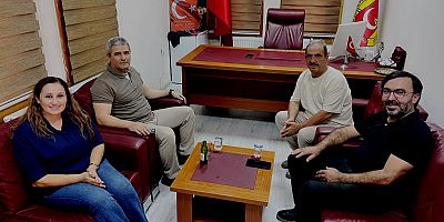 EMNİYET MÜDÜRÜ HASAN ÜNLÜ'DEN EGD'YE VEDA ZİYARETİ