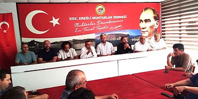 KDZ EREĞLİ MUHTAR'LARINDAN ENERJİSA'YA YAPILAN ÇALIŞMALARDAN DOLAYI TEŞEKKÜR