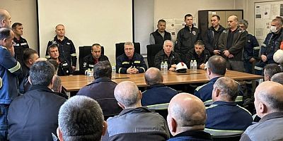 ERDEMİR'DE İŞÇİ İŞVEREN KAZAN KAZANDIR İÇİN EL ELE