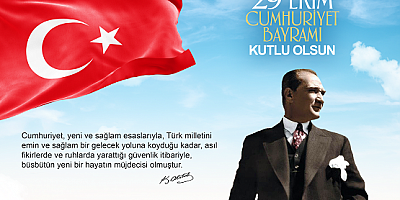 ERDEMİR 'DEN 29 EKİM KUTLAMA MESAJI