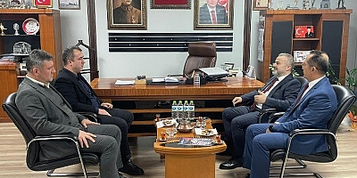 ERDEMİR GENEL MÜDÜRÜ YAZICI'DAN  SENDİKA'YA ZİYARET