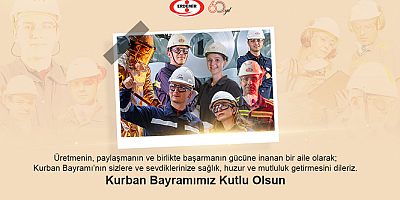 ERDEMİR KURBAN BAYRAMI MESAJI