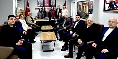 EREĞLİ CHP'DEN ZONGULDAK CHP'YE ZİYARET