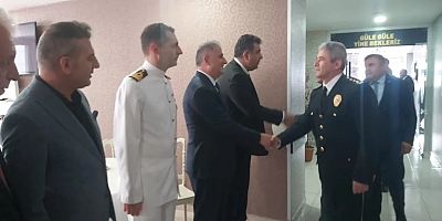 EREĞLİ’DE PROTOKOL BAYRAMLAŞTI