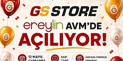 EREĞLİ’DE SARI-KIRMIZI COŞKU: GS STORE AÇILIYOR!