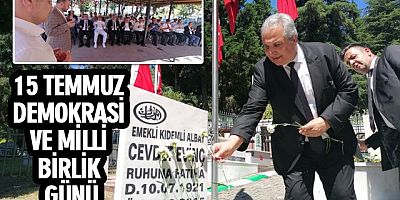 EREĞLİ ŞEHİR MEZARLIĞI´NDA ŞEHİTLER ZİYARET EDİLDİ
