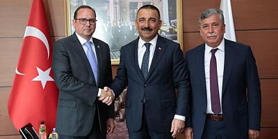 ESSEN BELEDİYE BAŞKANI'NDAN ZONGULDAK VALİSİ'NE ZİYARET