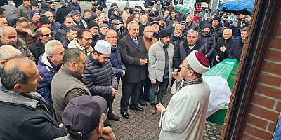  GAZETECİ SABRİYE'NİN ANNESİ TOPRAĞA VERİLDİ