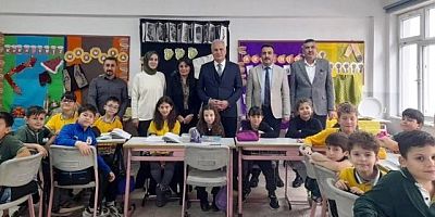 MÜDÜR AKGÜL GAZİ İLKOKULU'NU ZİYARET ETTİLER