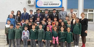 GAZİLERDEN GAZİ OKULU’NA ZİYARET