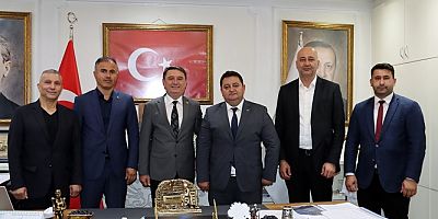 GMİS’TEN  BAŞKAN ERDEM’E HAYIRLI OLSUN ZİYARETİ