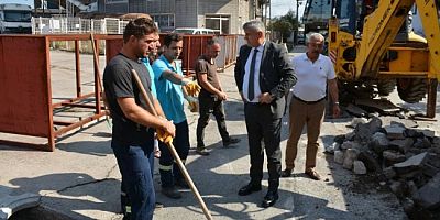 Gülüç Örencik mahallesinin altyapısı yenileniyor