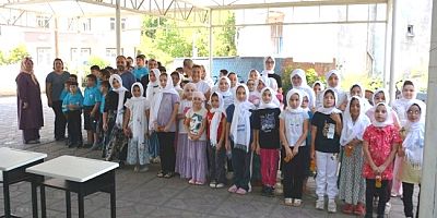 GÜLÜÇ'TE KUR'AN KURSU ÖĞRENCİLERİNE ANLAMLI ZİYARET