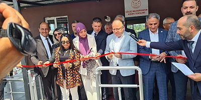 Gülüç'te, Kürek ve Kano Sporları Tesisi açıldı