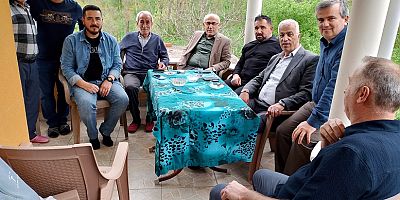 GÜNDOĞDU BU BAYRAM’DA YİNE KÖY ZİYARETLERİNİ SÜRDÜRDÜ