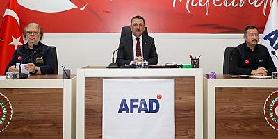 İl Afet Risk Azaltma Planı toplantısı yapıldı