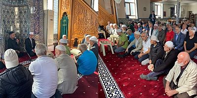 İSMAİL AĞA CAMİ’SİNDE 120 NCİ HATİM DUASI ETKİNLİĞİ