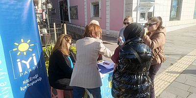 İYİ PARTİ STANT KURDU!..